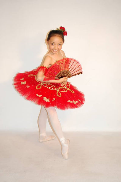 A-4, Red tutu with gold decoration