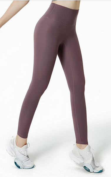 Leggings with pocket 002(Purple)